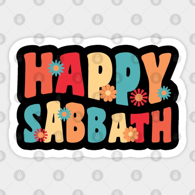 Happy Sabbath Sticker by DPattonPD